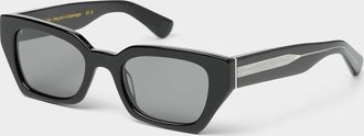 MessyWeekend Luna rectangular sunglasses