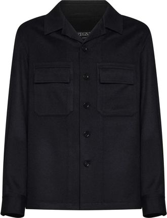 Ermenegildo Zegna Hombre, Jerseys, Azul, Talla: L