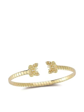 Tanya Farah Fine Jewelry 18k gold Butterfly bracelet - women - 18kt Gold - One Size