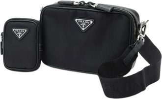 Prada Pre-owned Vintage Pouch Shoulder Bag - - Pre-owned - Donna - Nero - ONE SIZE