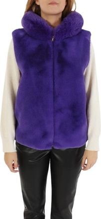 Marella Gilet - Dames - Bodywarmers - Paars - M - Jassen