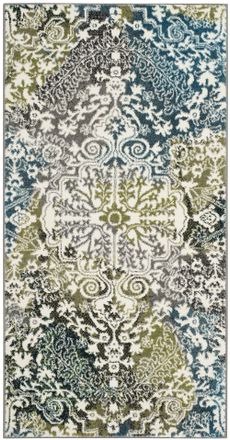 Safavieh Alfombra beige/azul 122 x 183 cm