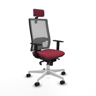 Piqueras y Crespo Piqueras Y Crespo Horna Silla De Oficina Granate Confortable