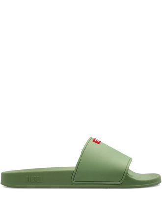 Diesel Sa-Swim slides - men - Thermoplastic Polyurethane (TPU)/Thermoplastic Polyurethane (TPU) - 41 - Green