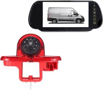 OEM Monitor Retrovisor Y C&aacute;mara De Marcha Atr&aacute;s Con Luz De Freno Para Opel Vivaro Y Renault Trafic