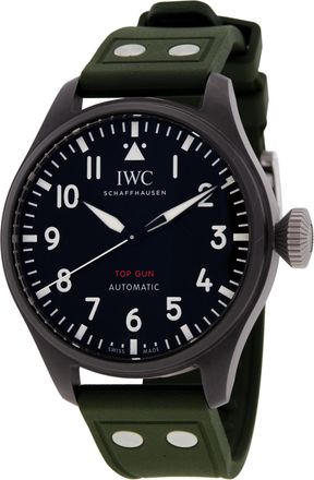 IWC Pre-owned IWC Big Pilots Automatic Black Dial Mens Watch IW329801