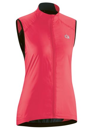 Gonso Funktionsweste GONSO Sinestra, Damen, Gr. 36, pink (neonpink), 100% Polyester, Westen Funktionsweste, Extra leicht, 100% winddicht, Unterarmventilatio