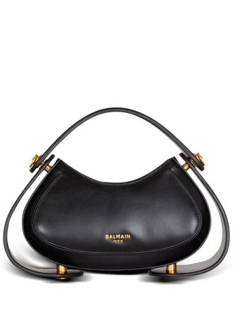 Balmain small Jolie Madame leather tote bag - women - Calf Leather - OS - Black