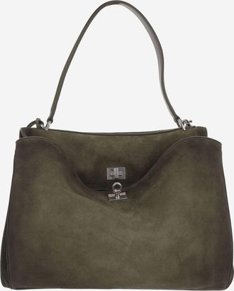 Balenciaga Borsa Rodeo Large Balenciaga in camoscio