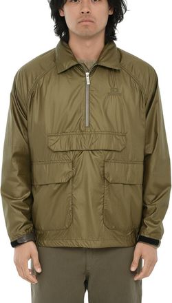 Woolrich Green Shirt Collar Jacket