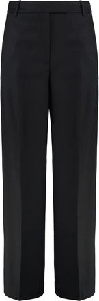 Calvin Klein wide-cut trousers - Black