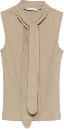 Christophe Lemaire Asymmetrical Tie Top