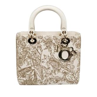 Dior Pre-owned Lady Satchel - Dames - Pre-owned - Wit - Maat: ONE Size