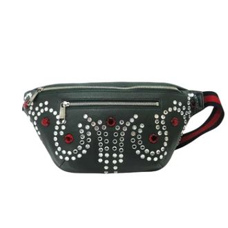 Gucci Pre-owned Belt Bags, female, Green, Size: ONE SIZE Pre-owned Leather gucci-bags