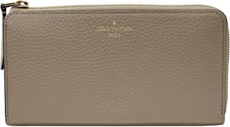 Louis Vuitton Galle Leather Long Wallet (Bi-Fold) (Pre-Owned)