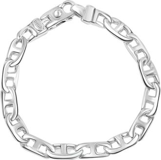 Pompeii3 Mens Mariner 14k Gold (39gram) or Platinum (73gram) 7mm Link Bracelet 8.5