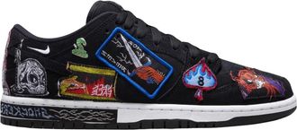 Nike Limited Edition Halloween Dunk Low Pro QS Neckface - Heren - Skateschoenen - Veelkleurig - 41 EU - Leer - Fitness