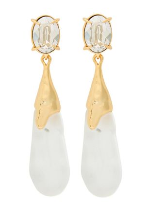 Alexis Bittar Alexis Bittar Bonbon 14kt Gold-plated Drop Earrings - One Size
