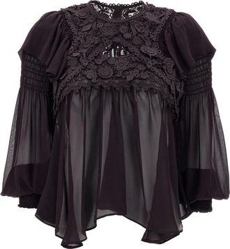 Isabel Marant Black Rokia top