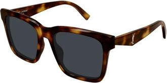 Saint Laurent M170 Zonnebril - Dames - Zonnebrillen - Bruin - 55 MM - Nylon - Accessoires