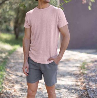 Alex Crane Sun Tee In Rose