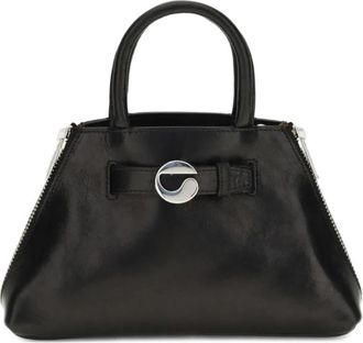 Coperni Mini Data Bag - Dames - Handtassen - Zwart - ONE Size - Leer - Tassen