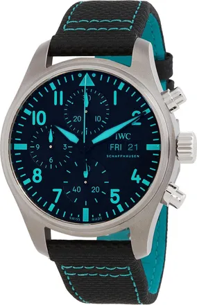 IWC Pre-owned IWC Pilot Chronograph Automatic Mens Watch IW388108