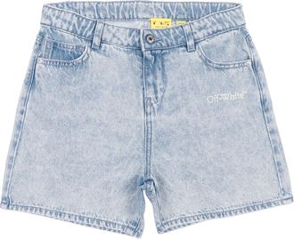Off-white Bookish Denim Short