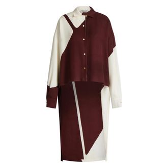 Alberta Ferretti Alberta Ferretti, Shirt Dresses, female, Multicolor, Size: S Alberta Ferretti Shirts