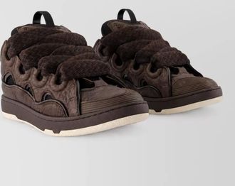 Lanvin leather low-top sneakers