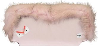 Fendi Mouw- en handwarmers voor kinderwagens - Dames - Wintersjaals - Roze - ONE Size - Polyester - Accessoires