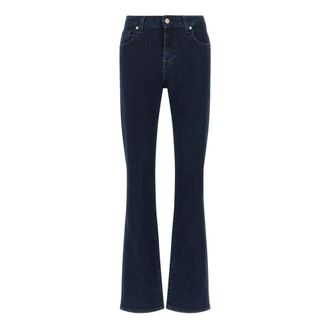 7 For All Mankind Jeans, Dames, Blauw, W26, Katoen, Slim Klassieke Jeans