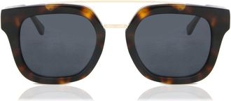 LMNT Sunglasses Pilot Full Rim Plastic Womens Sunglasses Tortoiseshell Size 48 - Free Lenses - LMNT