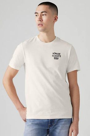 Levi's T-shirt taglio comodo - Uomo - 2XL - Neutral / Bw Ssnl Egret Body And Phantom Logo
