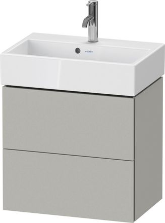 Duravit Duravit L-cube Mueble Bajo Lavabo Suspendido, Compact, 2 Cajones