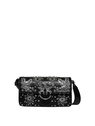 Pinko Slouchy Classic Leather Effect Bag