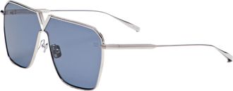 Valentino V - GOLDSHIELD Grey Pilot Unisex Sunglasses VLS-137 A 134