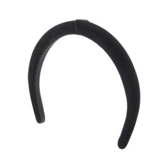 Prada Pre-owned Alice band - Dames - Vintage Accessoires - Zwart - ONE Size - Leer - Vintage