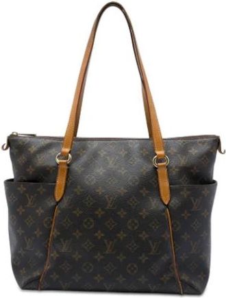 Louis Vuitton Pre-owned Totally MM Tote - Dames - Vintage Shopper - Bruin - ONE Size - Leer - Vintage