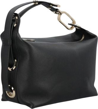 Christian Louboutin Flo Mini Handtas - Dames - Tassen - Zwart - Maat: ONE Size Leer