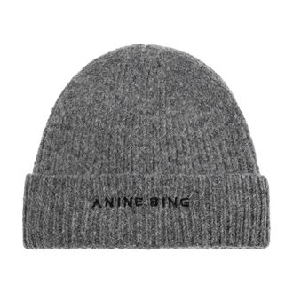 Anine Bing Elia pet - Dames - Hoeden - Grijs - ONE Size - Accessoires