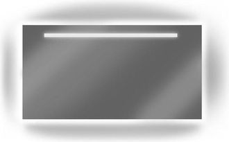 Looox X Line spiegel 120x70cm met verlichting met anticondens