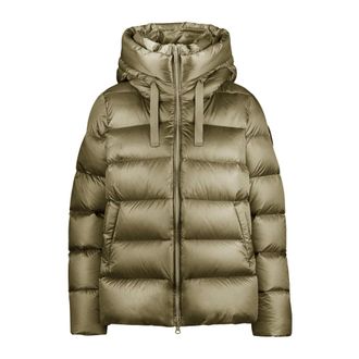 Bomboogie Chaqueta de plum&oacute;n de nailon cir&eacute; - Jackets - Mujer - Verde - XS