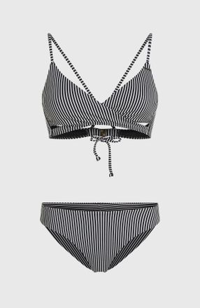 O'Neill Triangel-Bikini ONEILL ESSENTIALS BAAY MAOI BIKINI SET, Damen, Gr. 34, N-Gr, schwarz micro, Obermaterial: 82% Polyamid, 18% Elasthan, Bikini-Sets Tria