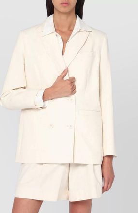 A.P.C. double-breasted jacket in cotton with back vent