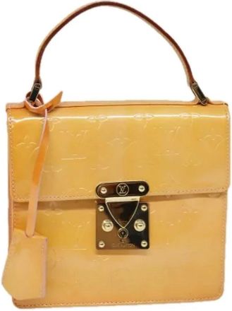 Louis Vuitton Pre-owned Handbags, female, Yellow, Size: ONE SIZE Pre-owned Vintage Handbag