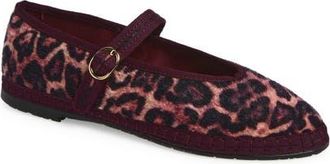 Flabelus x Nordstrom Animal Print Ballet Flat in Pink at Nordstrom, Size 37