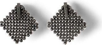 Brunello Cucinelli Silver earrings in Lignite Grey at Nordstrom