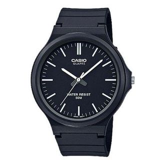 Casio Waterproof Unisex Black Analog MW-240-1E