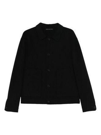 low brand Wool Jacket - Black